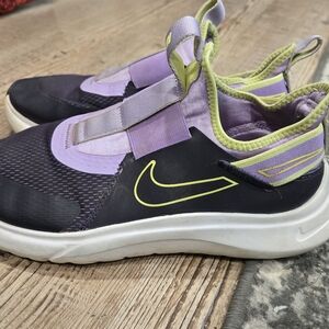 Nike Black and Purple Sneakers